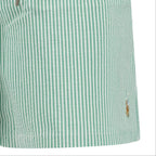 Polo Ralph Lauren Traveler Classic Swim Trunk in Raft Green Seersucker