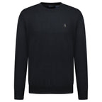 Polo Ralph Lauren Wool Crewneck Jumper Black