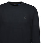Polo Ralph Lauren Wool Crewneck Jumper Black