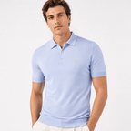 Prada Fine Wool Polo Shirt in Blue