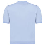 Prada Fine Wool Polo Shirt in Blue