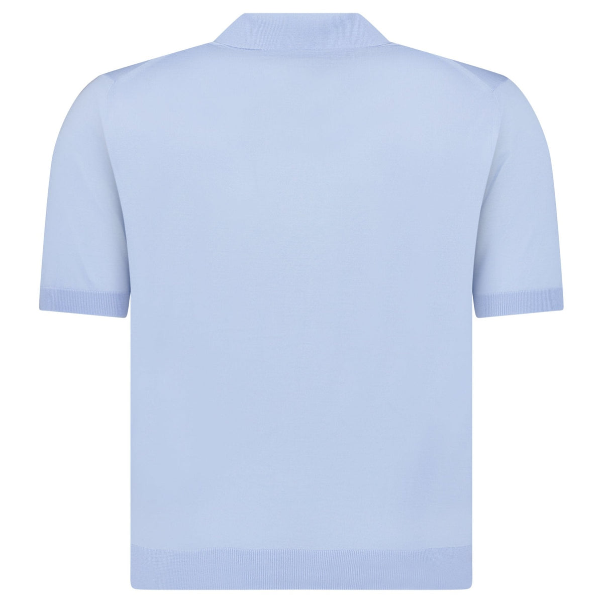 Prada Fine Wool Polo Shirt in Blue