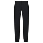 Prada Silk-Blend Trousers in Black