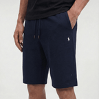 Ralph Lauren Double-Knit Shorts in Navy