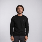 Ralph Lauren Slim Fit Cotton Jumper in Black