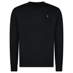 Ralph Lauren Slim Fit Cotton Jumper in Black