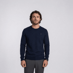 Ralph Lauren Slim Fit Cotton Jumper in Navy