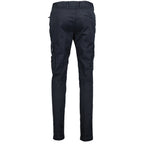 Stone Island Badge Cotton Cargo Trousers Navy