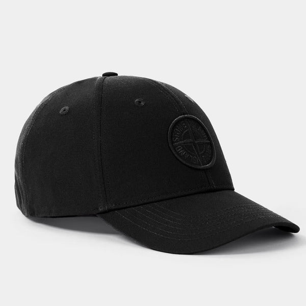 Stone Island Baseball Cap in Black