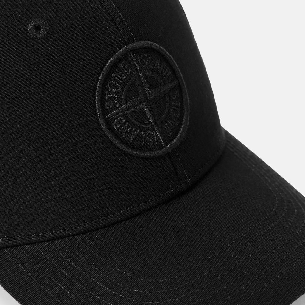 Stone Island Baseball Cap in Black