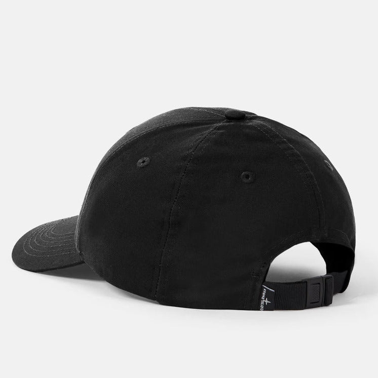 Stone Island Baseball Cap in Black