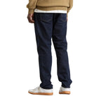 Stone Island Blue Rinsed Buttoned Indigo Denim Slim Jeans Blue Rinse