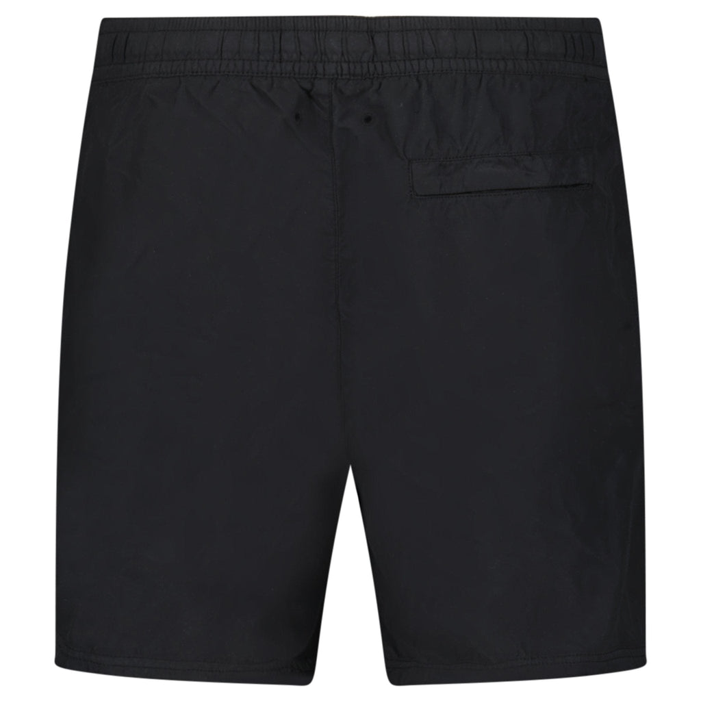 Stone Island Brushed Nylon Swim Shorts in Black