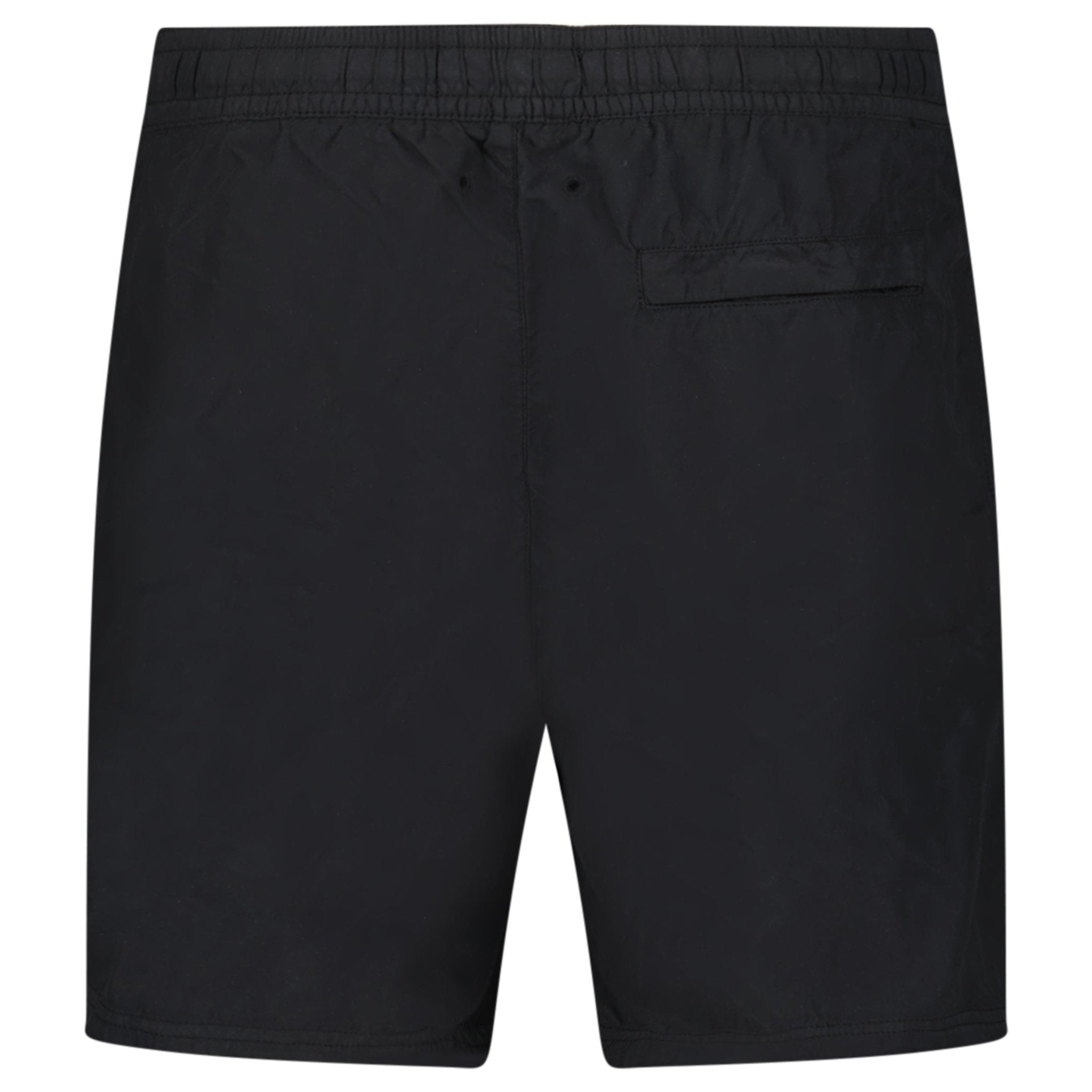 Stone Island Brushed Nylon Swim Shorts in Black