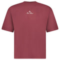 Stone Island Combed Organic Cotton Jersey T-Shirt in Burgundy