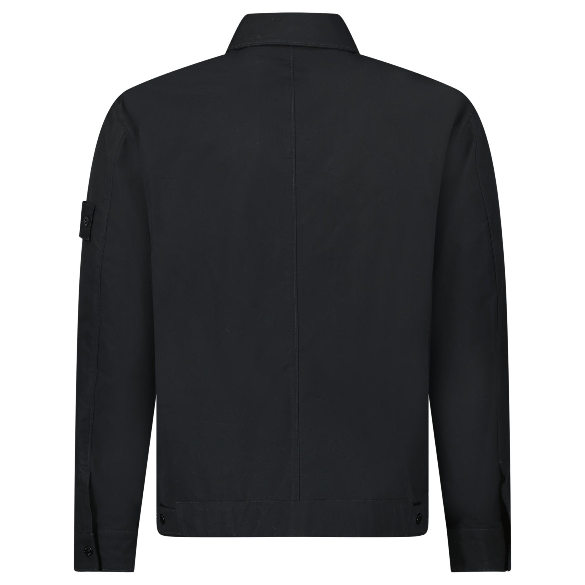 Stone Island Comfort-fit Overshirt Black