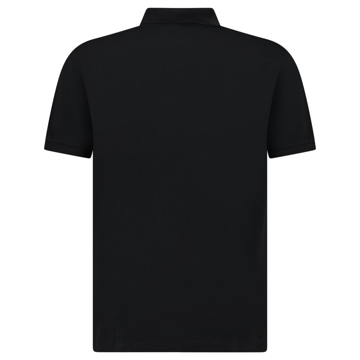 Stone Island Compass Badge Polo T-Shirt Regular Fit Black