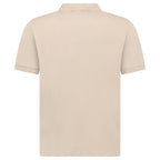 Stone Island Compass Badge Polo T-Shirt Slim Fit in Desert Beige
