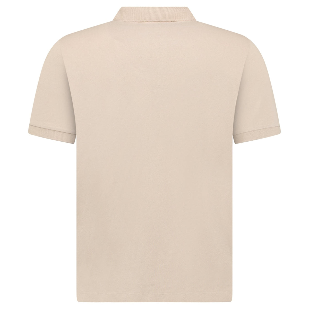 Stone Island Compass Badge Polo T-Shirt Slim Fit in Desert Beige