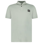 Stone Island Compass Badge Polo T-Shirt Slim Fit Sage