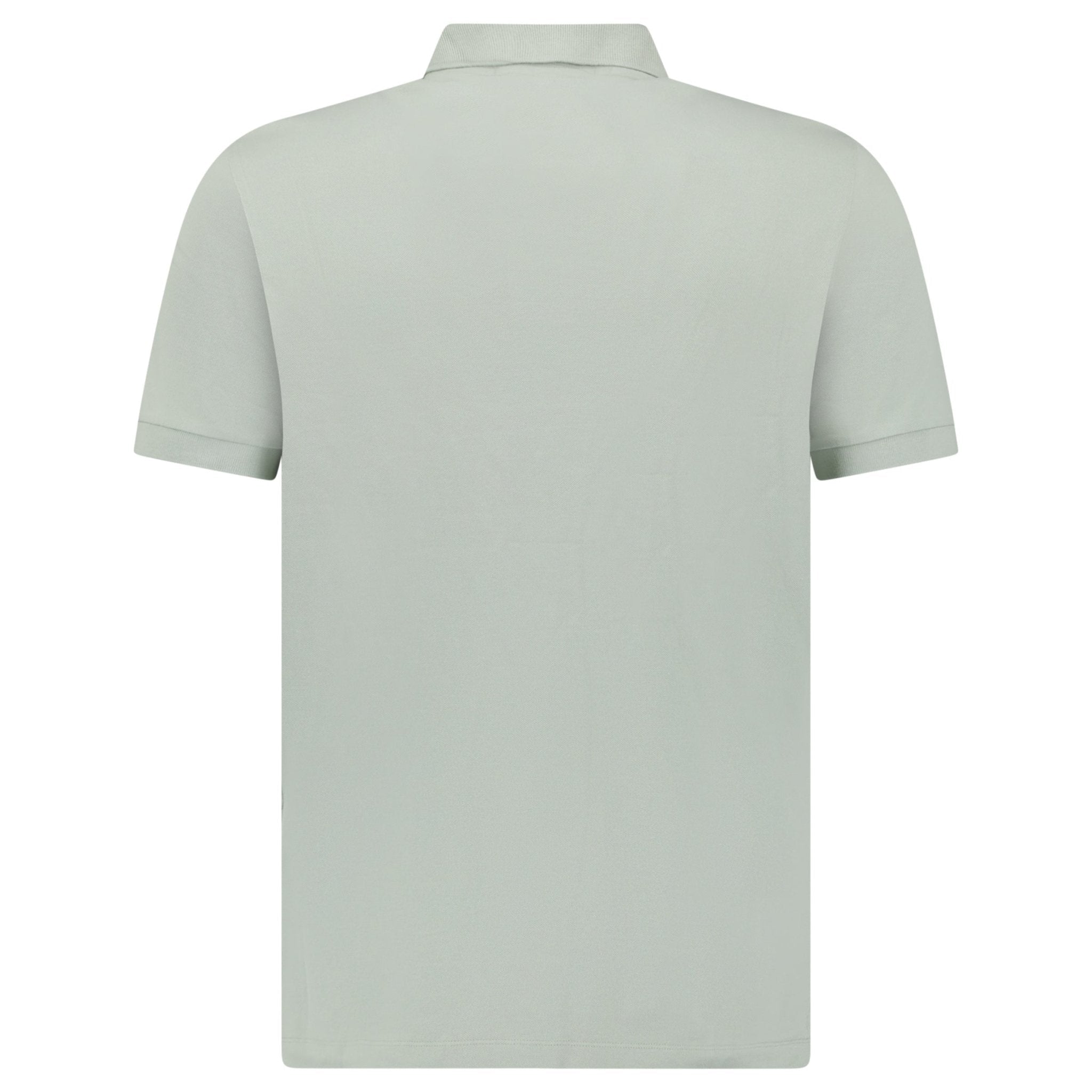 Stone Island Compass Badge Polo T-Shirt Slim Fit Sage