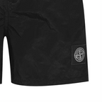 Stone Island Compass Chrome Swim Shorts Black