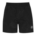 Stone Island Compass Chrome Swim Shorts Black