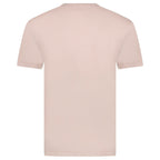 Stone Island Compass Logo Patch Cotton T-Shirt Antique Rose