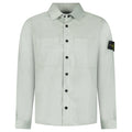 Stone Island Cotton Micro-Corduroy Overshirt in Sage Green