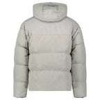 CP Company Eco-Chrome R Mixed Hooded Down Jacket Grey