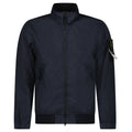 Stone Island Crinkle Reps NY Jacket in Navy Blue