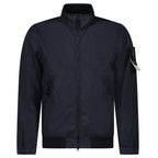 Stone Island Crinkle Reps NY Jacket in Navy Blue