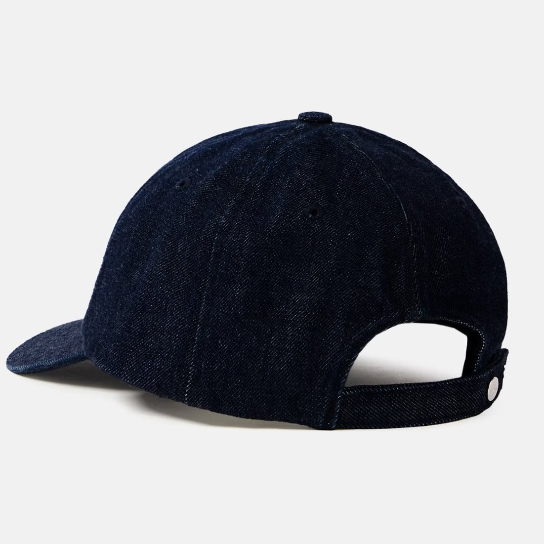 Stone Island Denim-Rinsed Baseball Cap in Blue