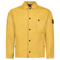 Stone Island Double-Coated Cotton Ripstop Overshirt in Mustard