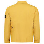 Stone Island Double-Coated Cotton Ripstop Overshirt in Mustard