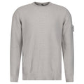 Stone Island Ghost Cotton Cashmere Crewneck Jumper in Dust Grey