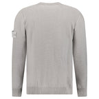 Stone Island Ghost Cotton Cashmere Crewneck Jumper in Dust Grey