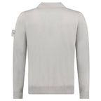Stone Island Ghost Wool Polo-Shirt Dust Grey