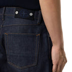 Stone Island Indigo Denim-Raw Jeans in Blue