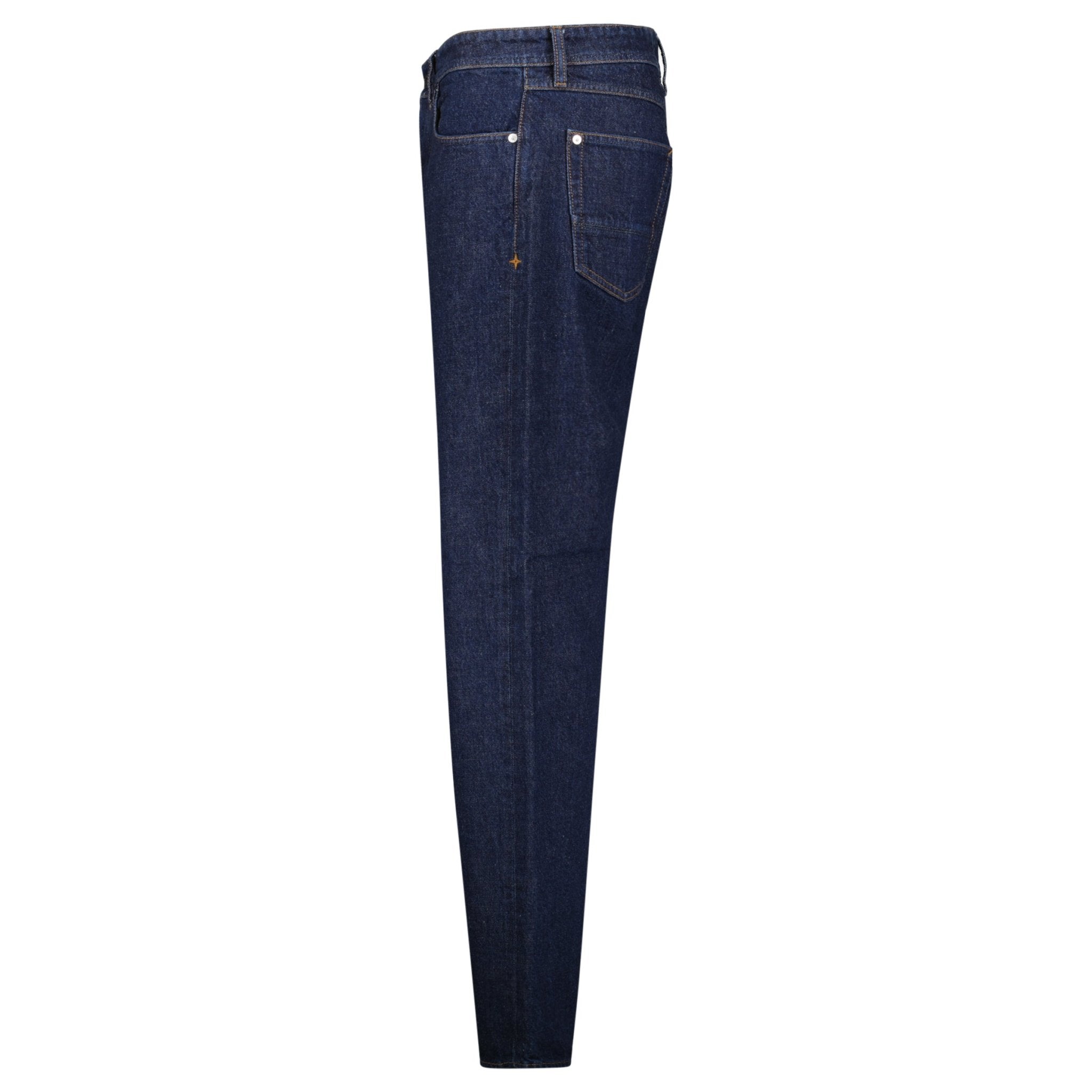Stone Island Indigo Denim-Rinsed Jeans in Blue