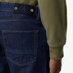 Stone Island Indigo Denim-Rinsed Jeans in Blue