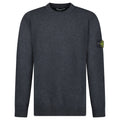 Stone Island Lambswool Crewneck Jumper in Grey