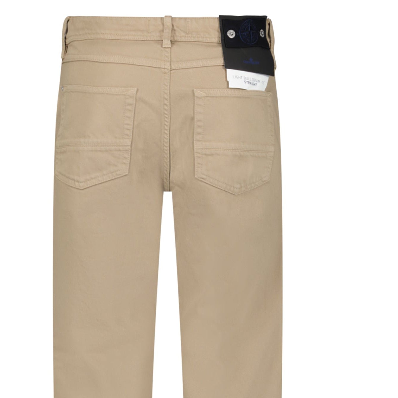 Stone Island Light Bull Denim-TC Jeans in Desert Beige