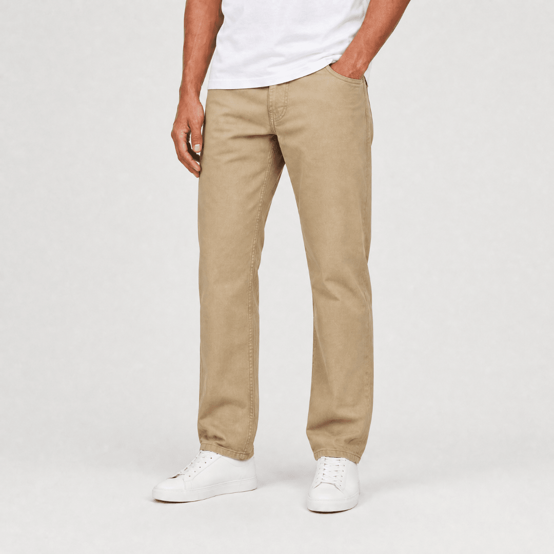 Stone Island Light Bull Denim-TC Jeans in Desert Beige