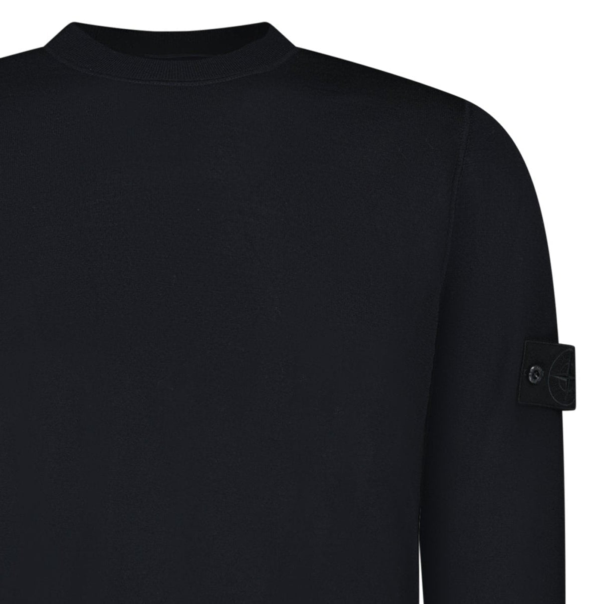 Stone Island Light Pure RWS Wool Ghost Jumper in Black