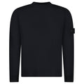 Stone Island Light Pure RWS Wool Ghost Jumper in Black
