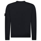 Stone Island Light Pure RWS Wool Ghost Jumper in Black