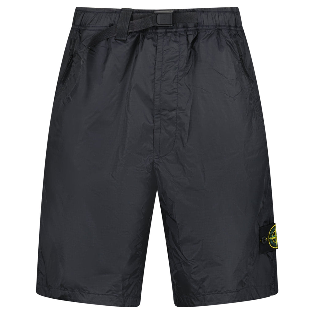 Stone Island Light Ripstop CORDURA® Advanced Fabrics Shorts in Navy Blue