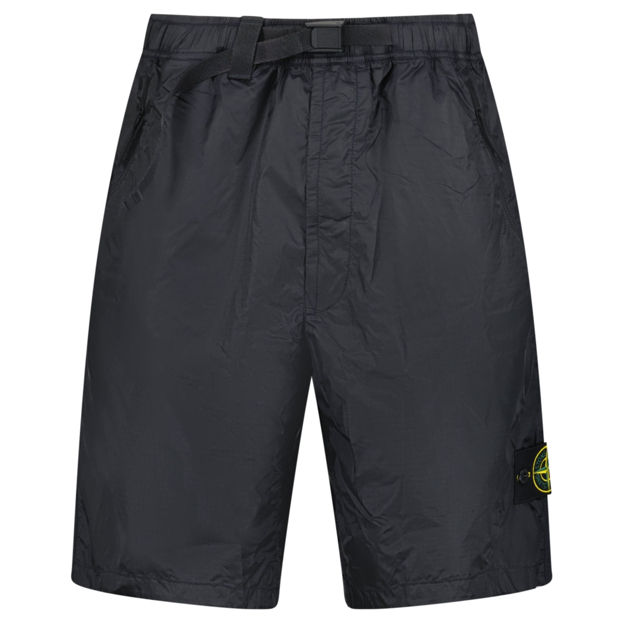 Stone Island Light Ripstop CORDURA® Advanced Fabrics Shorts in Navy Blue