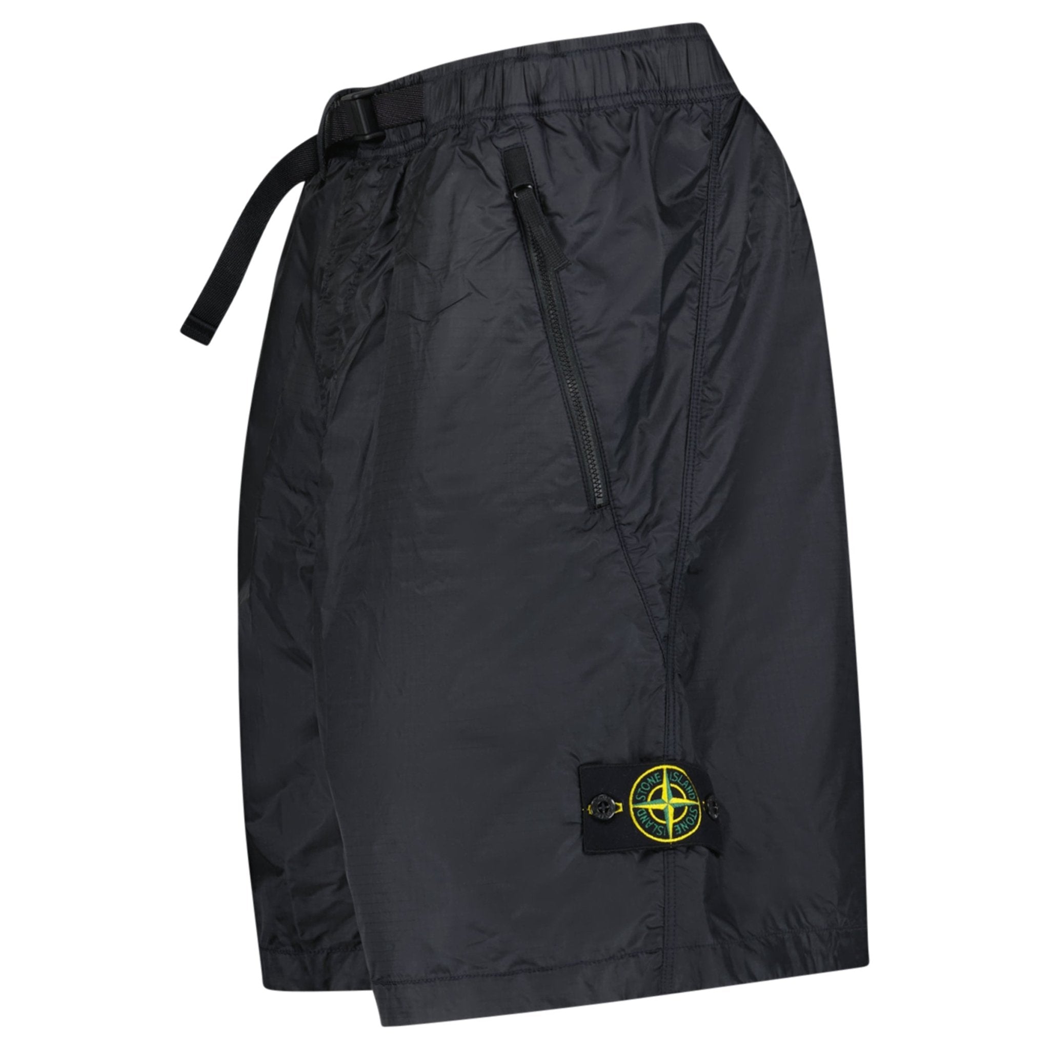 Stone Island Light Ripstop CORDURA® Advanced Fabrics Shorts in Navy Blue